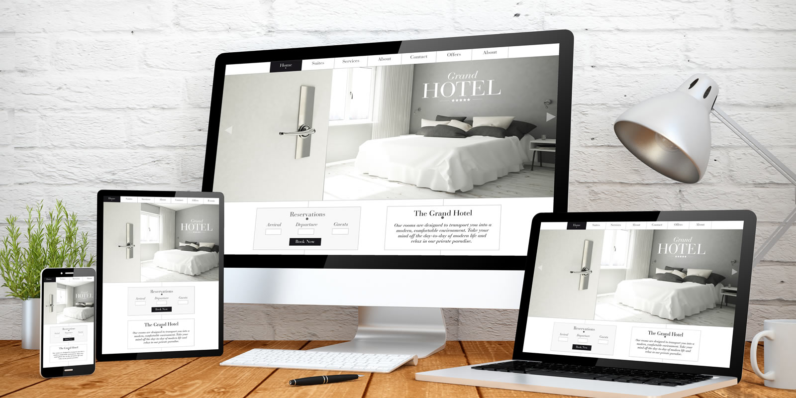Hotel Web Design - GNWS Ltd